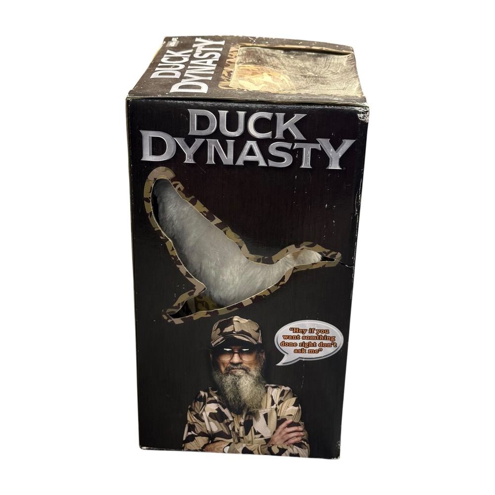 Duck Dynasty Si Robertson Talking Glowing Beard Plush 2013 in Box - Picture 6 of 7